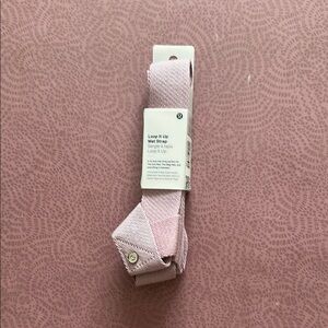 Lululemon Athletica Pink Yoga Mat Strap